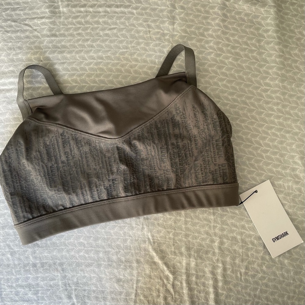 NWT Gymshark Grey Combat Sports Bra